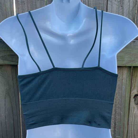 Danskin Intimates dark Teal pullover bralette - Picture 3 of 4